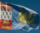 Saint Pierre ve Miquelon bayrağı